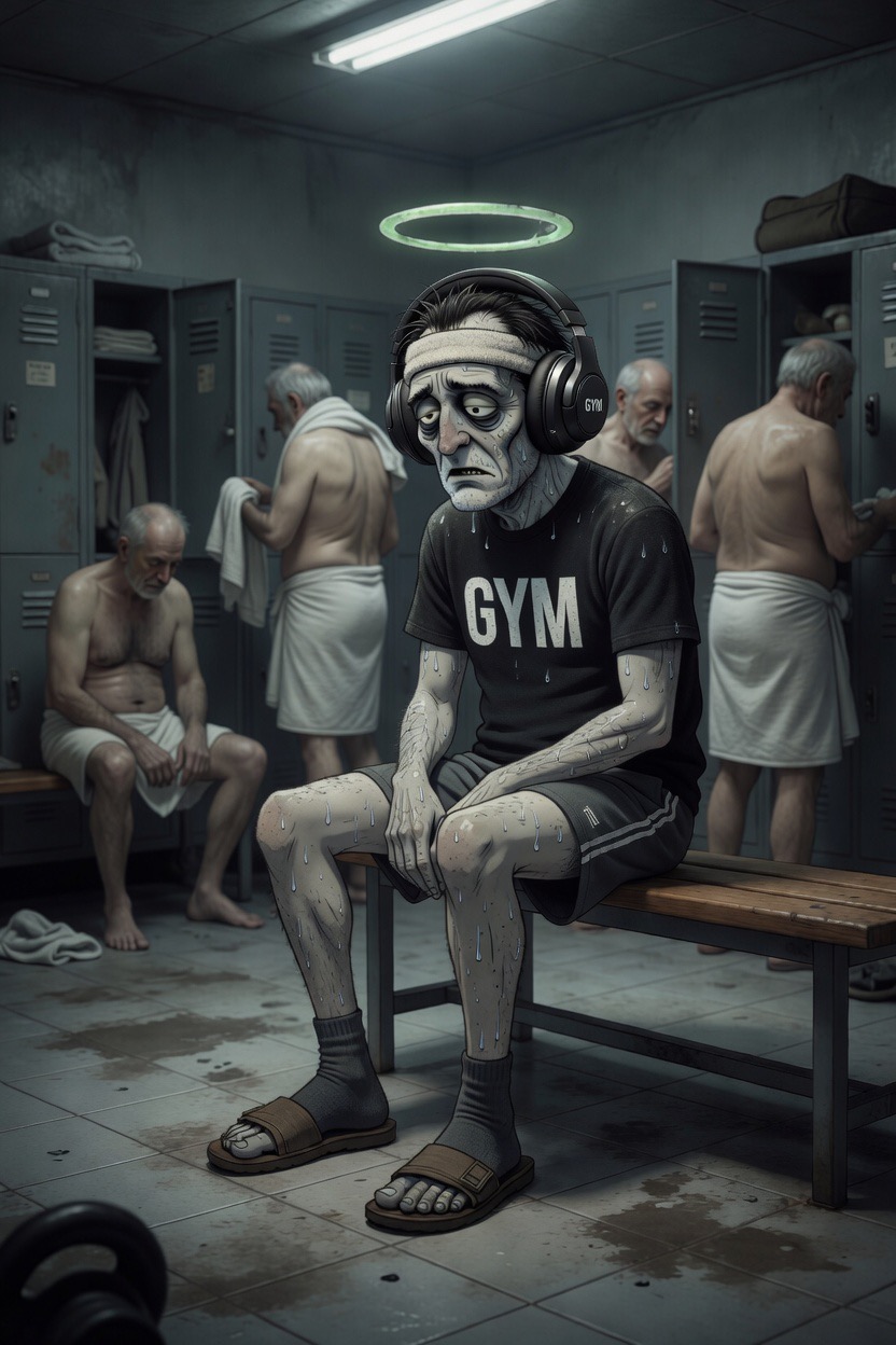 Gym Day from Hell: Zero Motivation, Everything Hurts, and a Locker Room Full of Old Small Dicks and Wrinkly Ball Bags